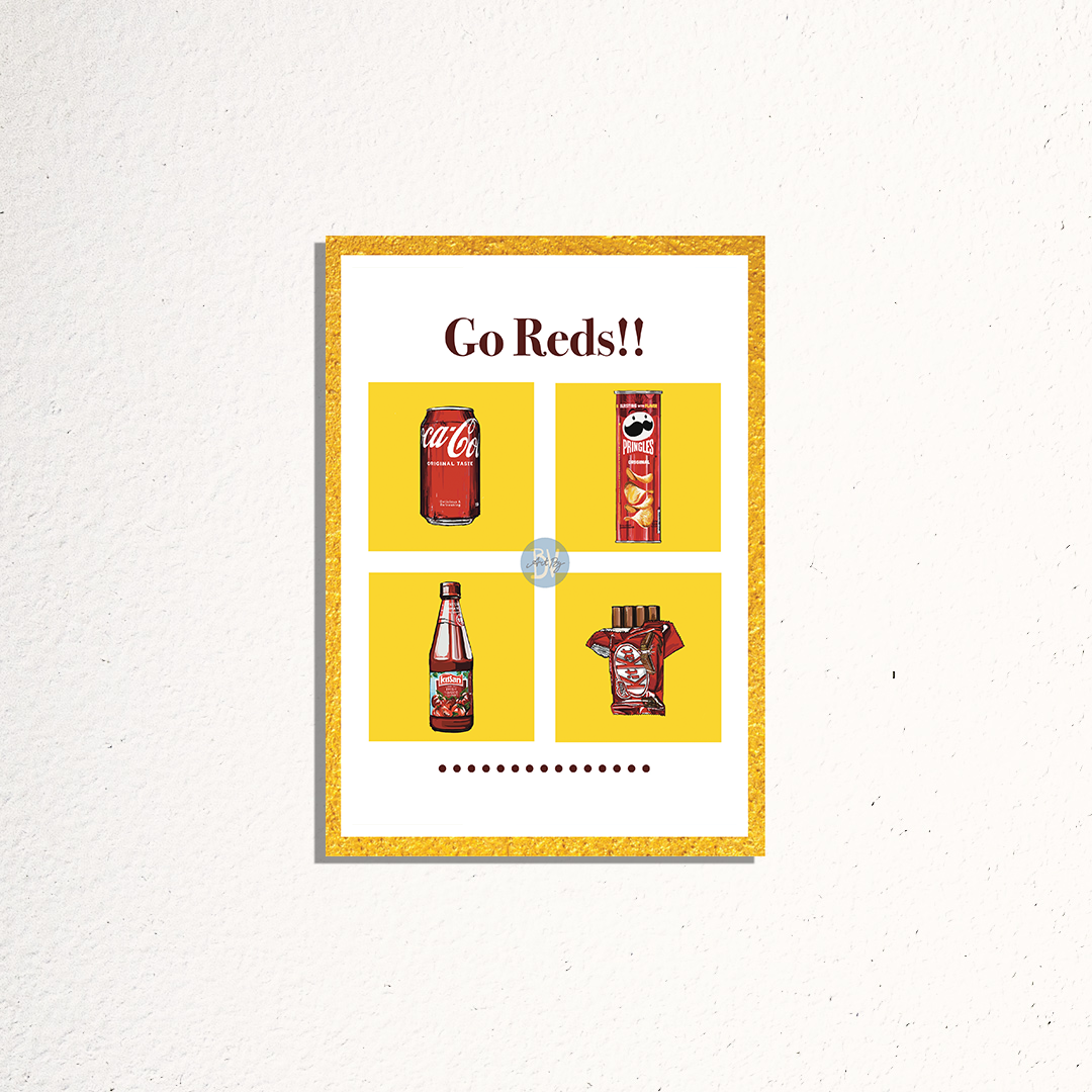 Red, Bold & Delicious! Painting by Bharath For Home Wall Decor