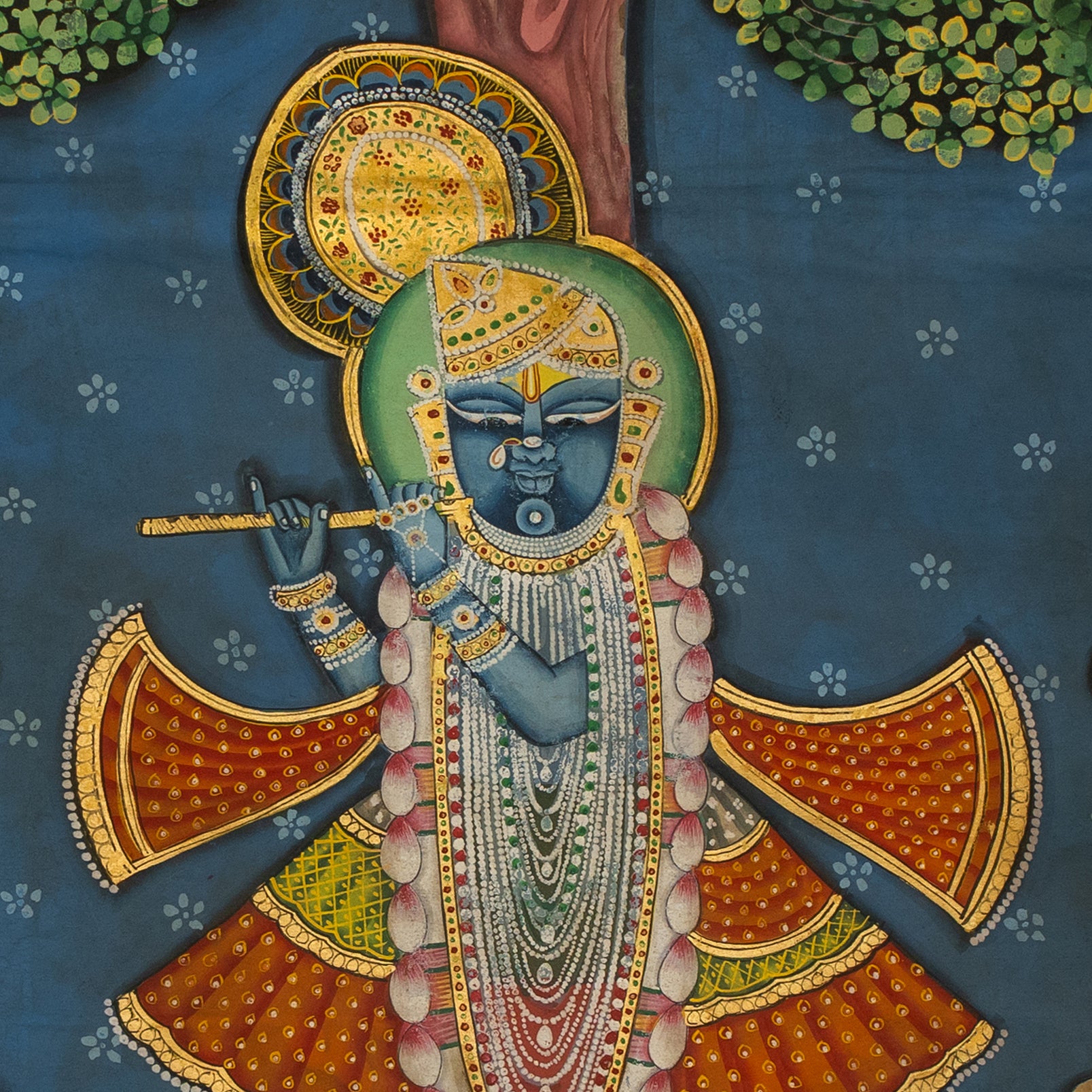 Rajbogh Swaroop Pichwai Handmade Painting