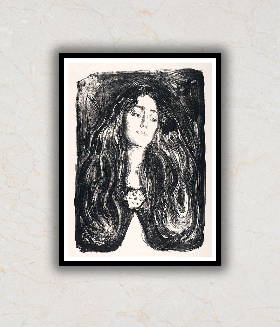 The Brooch. Eva Mudocci
