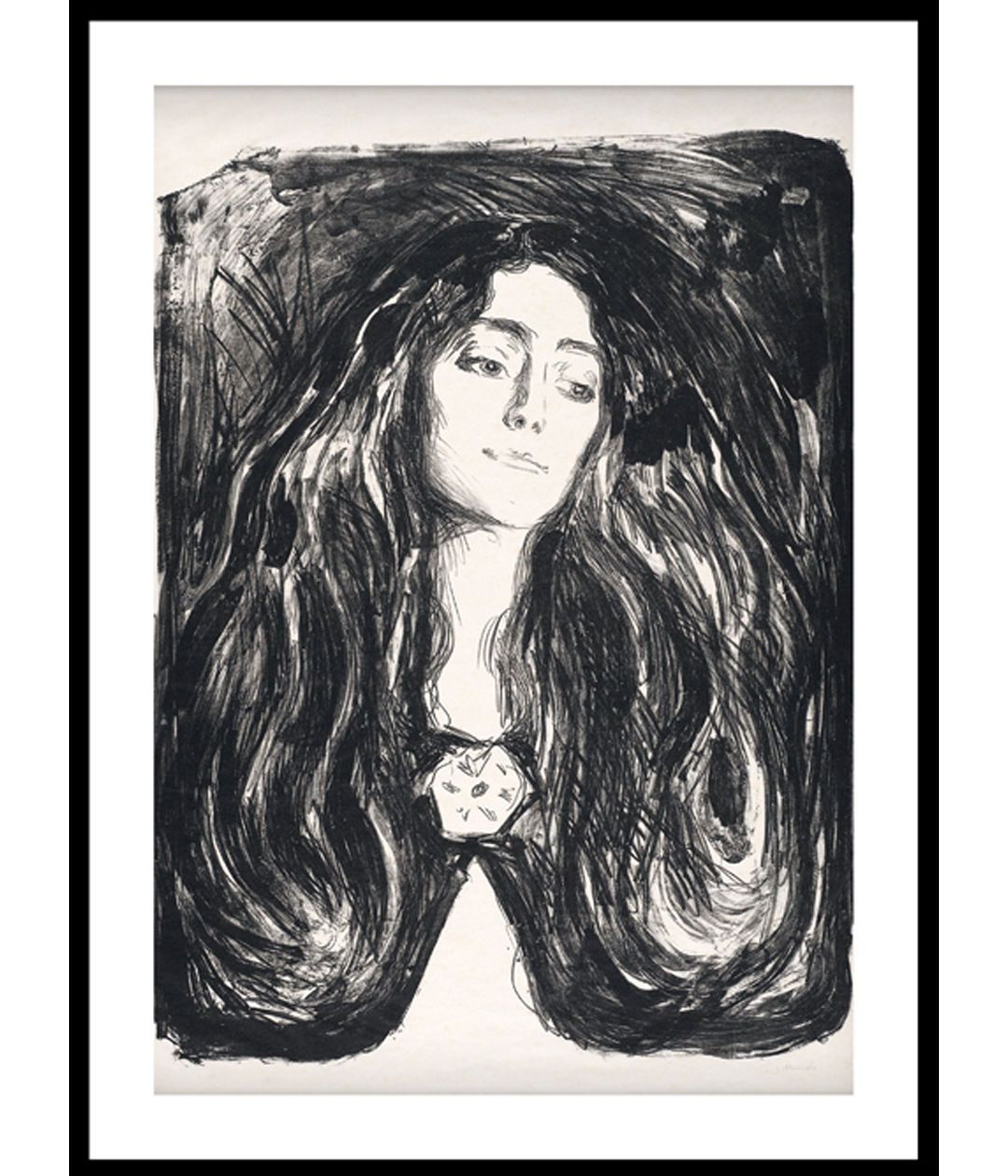 The Brooch. Eva Mudocci