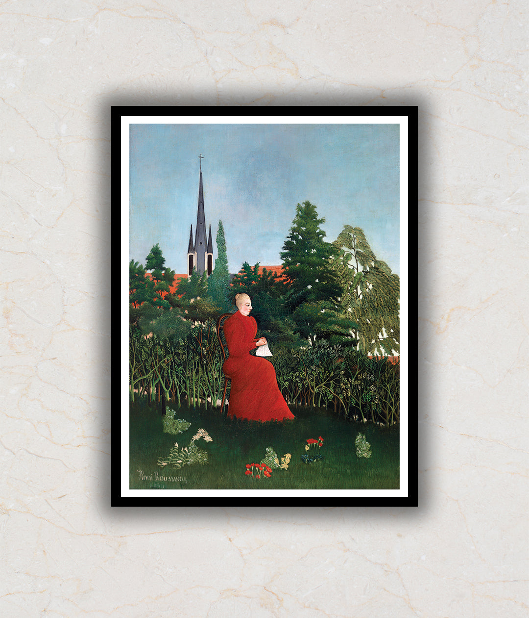 Portrait of a Woman in a Landscape