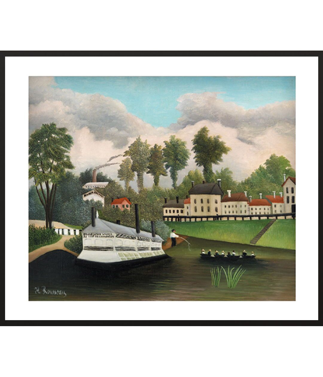 The Laundry Boat of Pont de Charenton