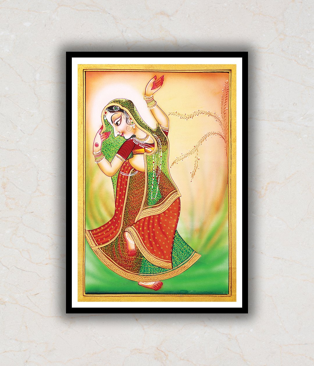 Dancing Ragini Ragini Woman Dancing Pichwai Art Painting For Home Wall Art Decor 6 ...