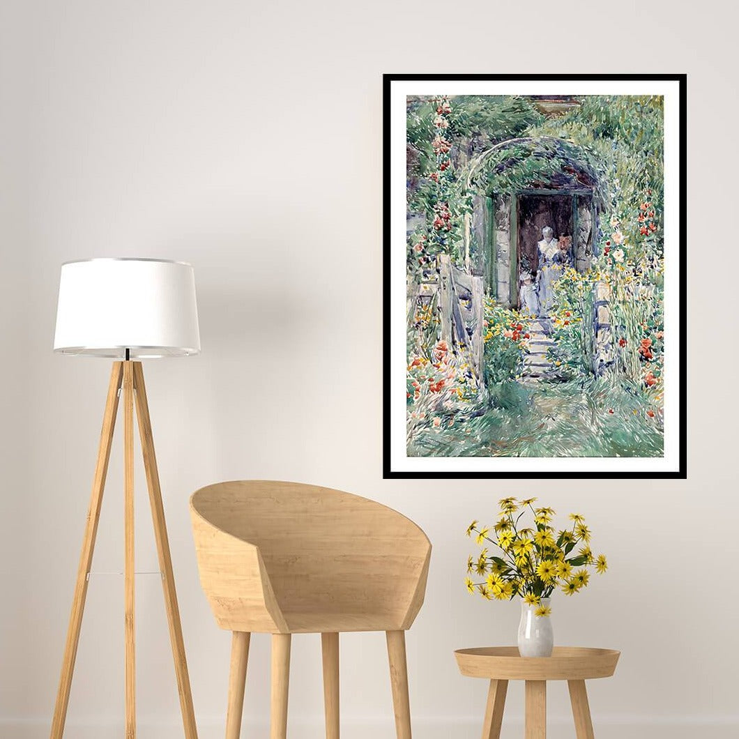 The Garden in it's Glory Floral Painting by Childe Hassam