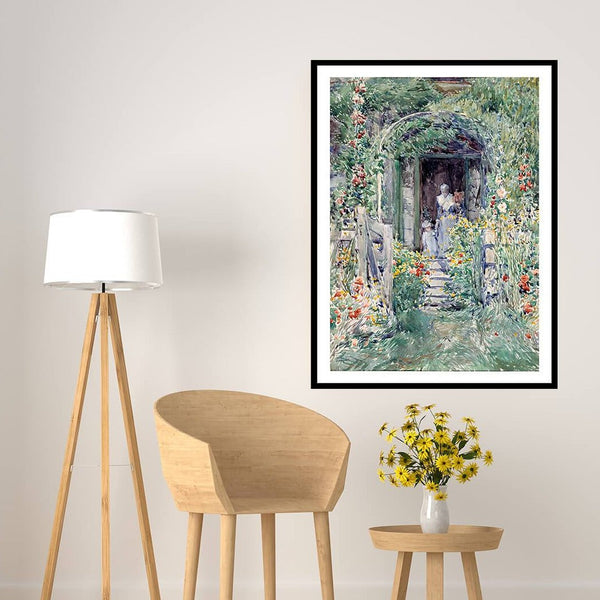 The Garden in it's Glory Floral Painting by Childe Hassam
