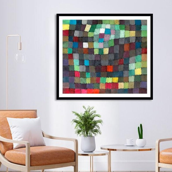May Picture Abstract Painting by Paul Klee