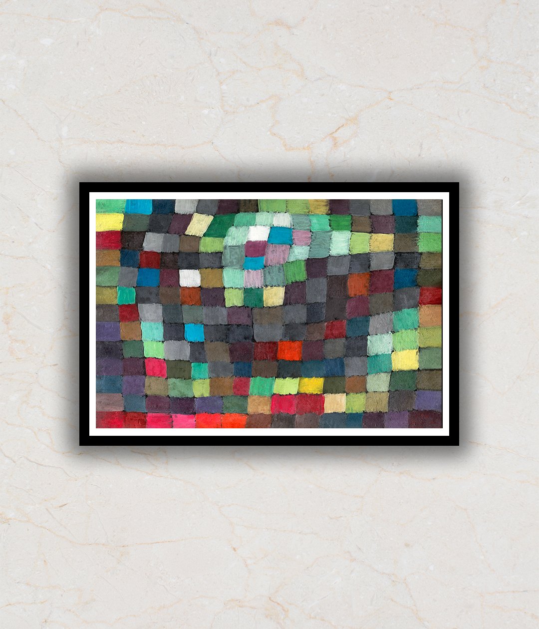 May Picture Abstract Painting by Paul Klee
