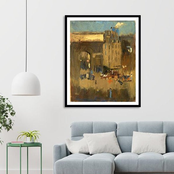 Perdices De Manuel Benedito Vives Abstract Painting
