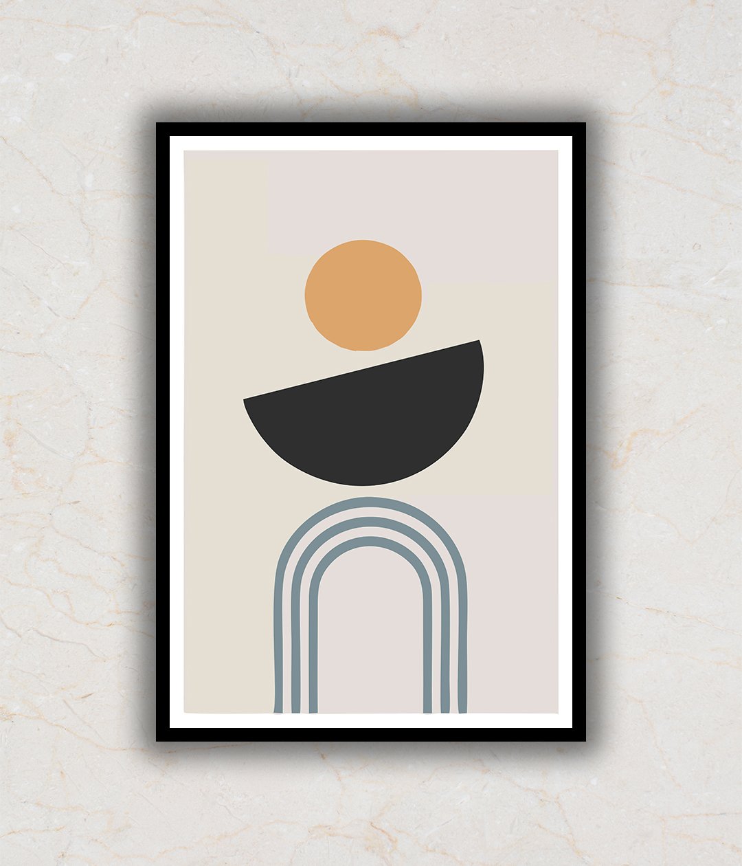 The Tipping Scale Abstract Painting