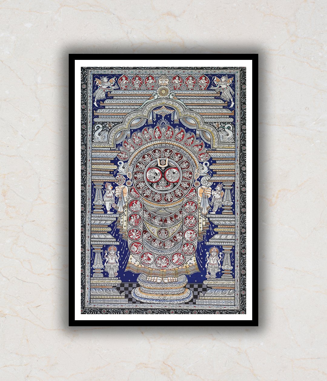 Lord Jagannath Pattachitra Art Painting For Home Wall Art Decor