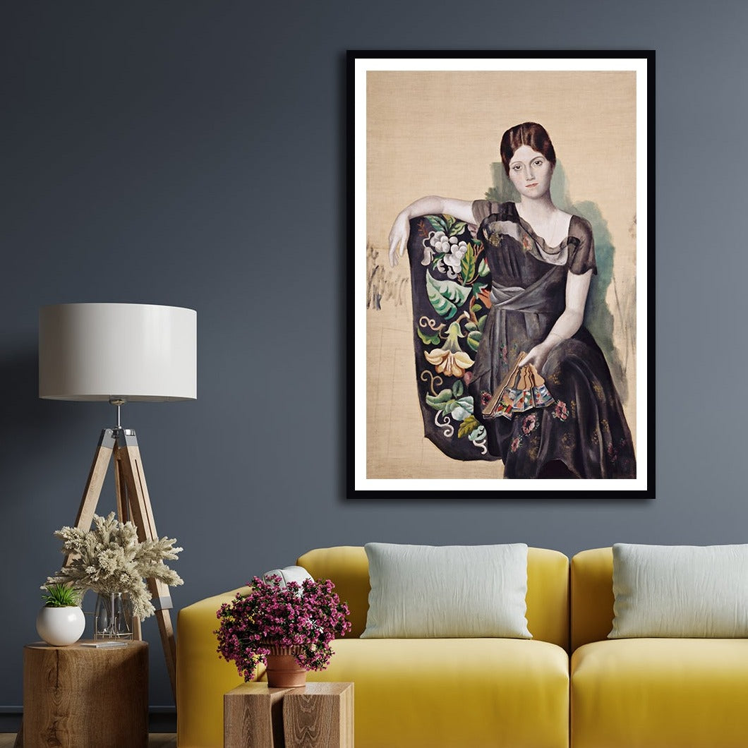 Ogla in Armchair Modern Abstract Painting Artwork For Home Wall DŽcor by Pablo Picasso