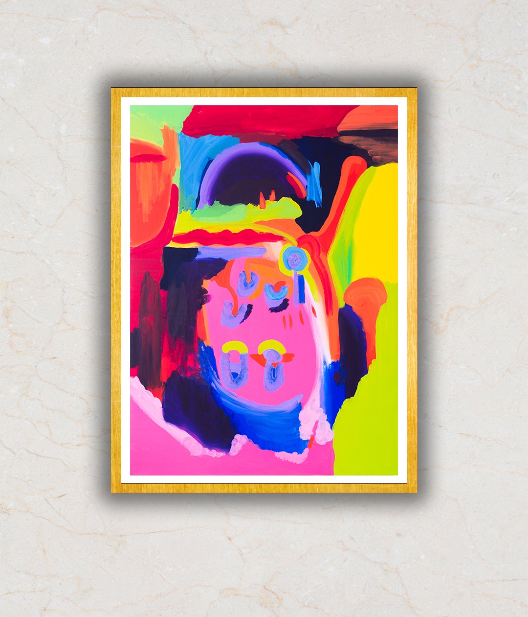 Abstract Modern Abstract Painting Artwork