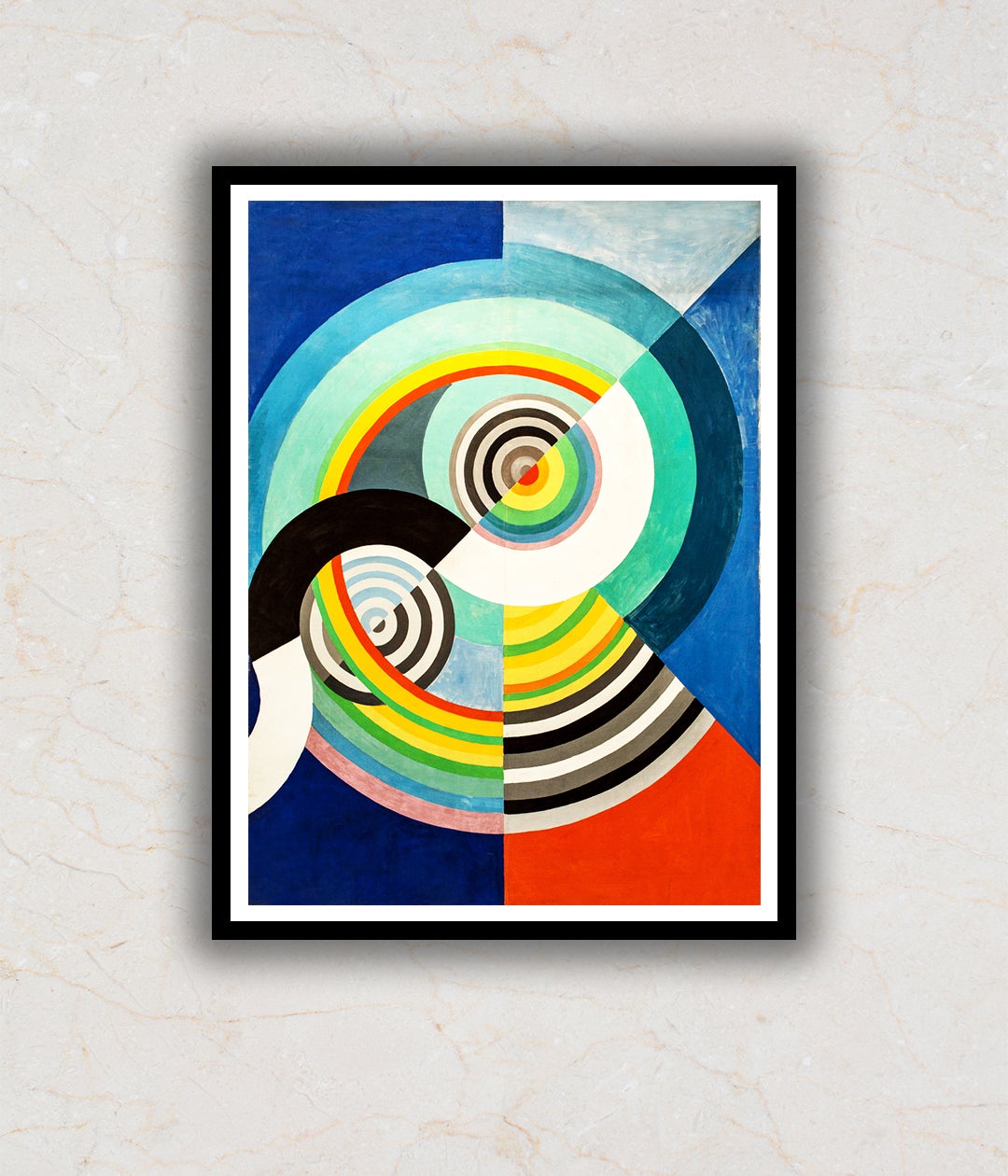Rhythm Modern Abstract Painting Artwork For Home Wall DŽcor by Robert Delaunay 1