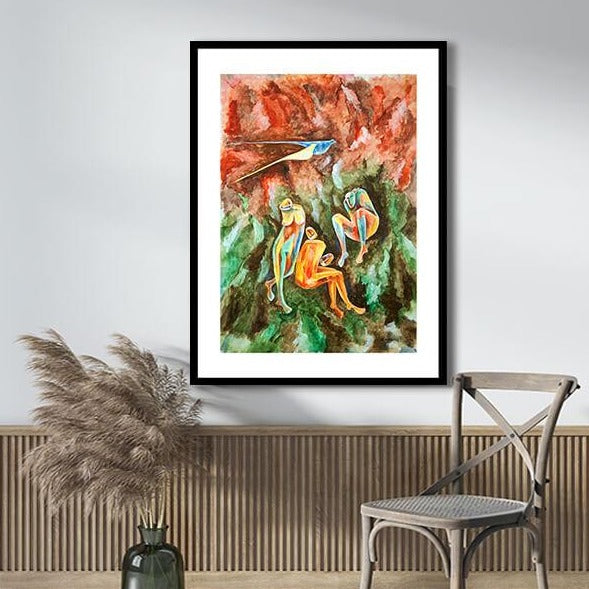 Torment Abstract Wall Art