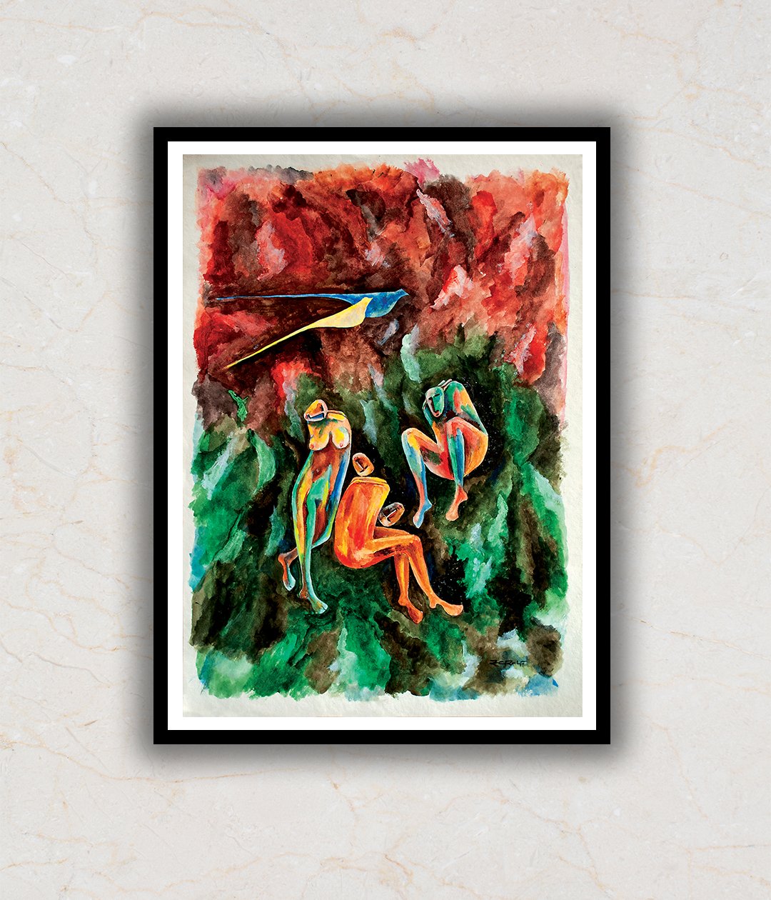 Torment Abstract Wall Art
