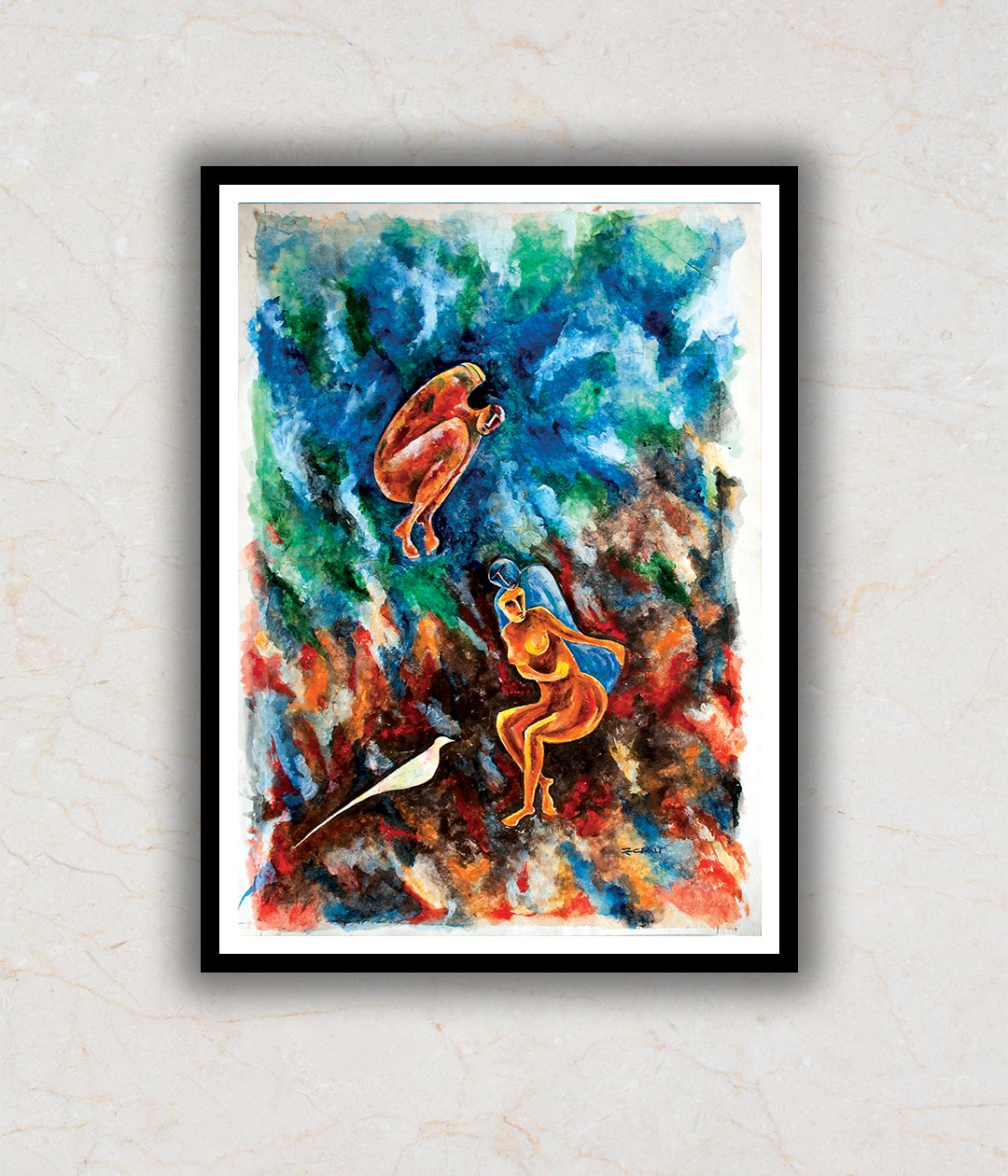 Schism Abstract Painting