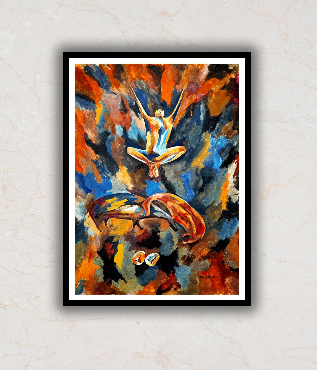 Enlightened Abstract Art Painting