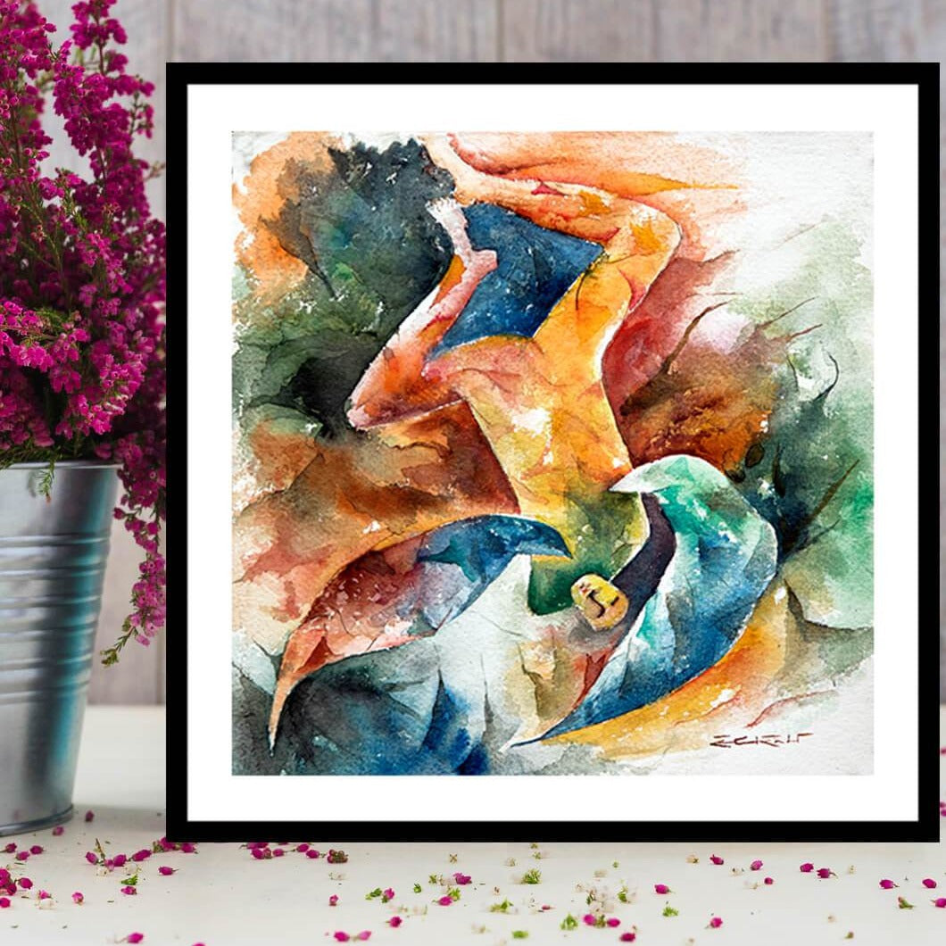 Immerse Abstract Wall Art