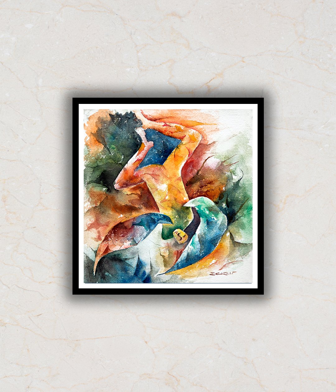 Immerse Abstract Wall Art