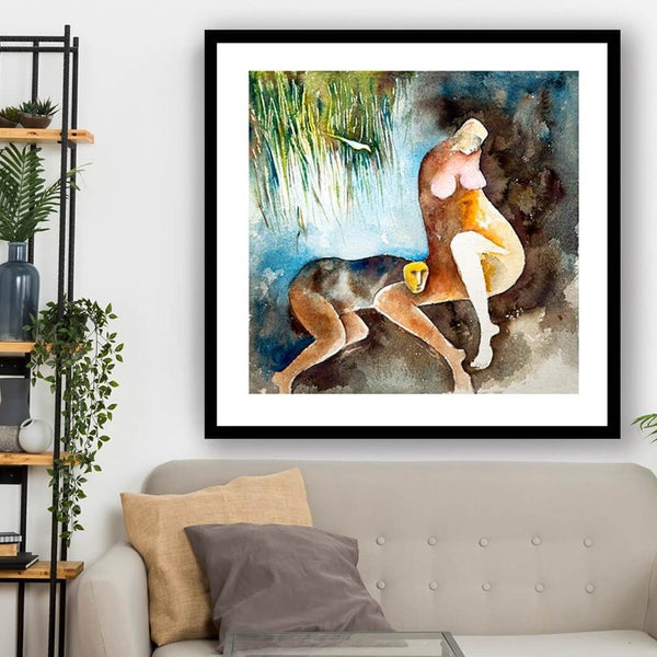 Waterfall Abstract Art