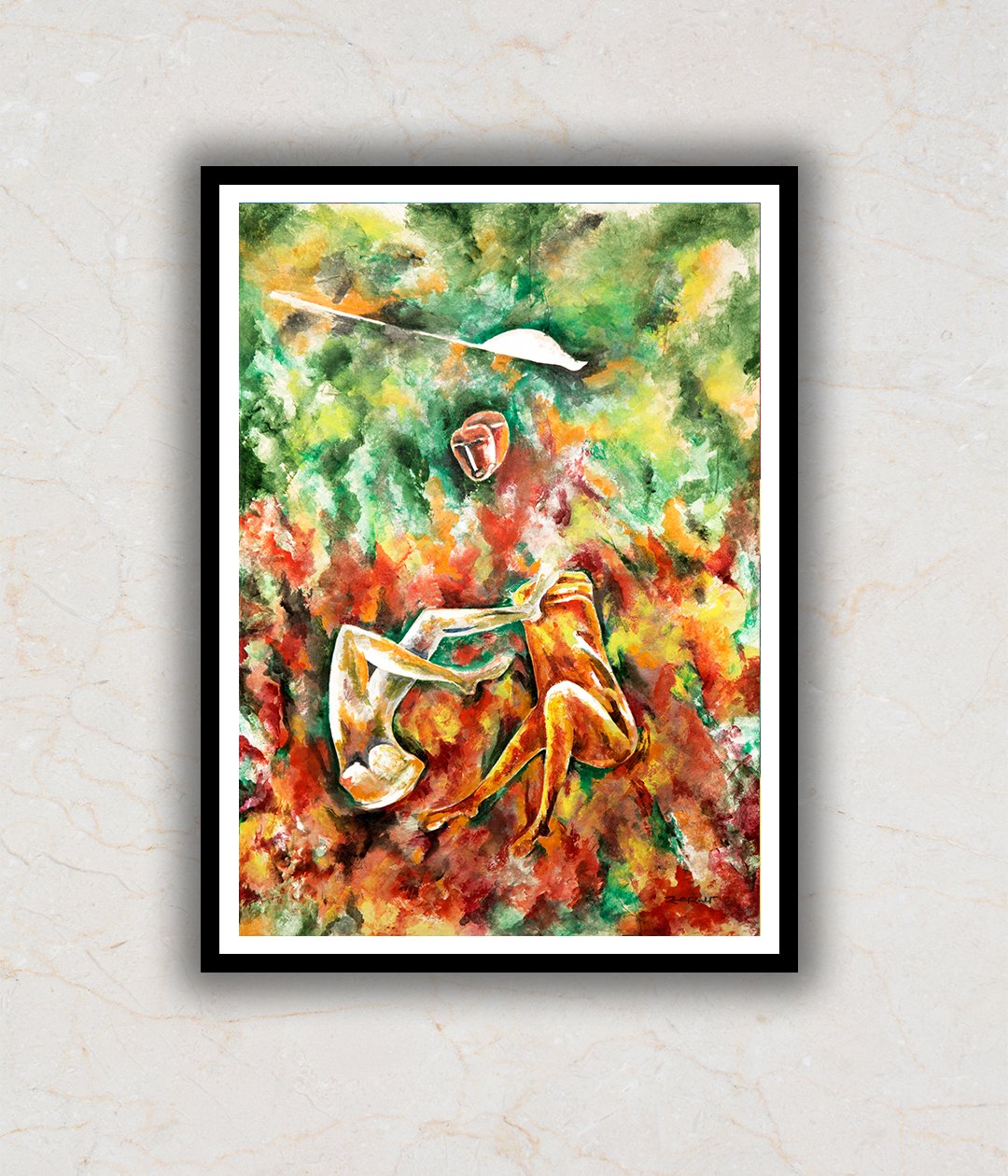 Vicious Love Abstract Art Painting