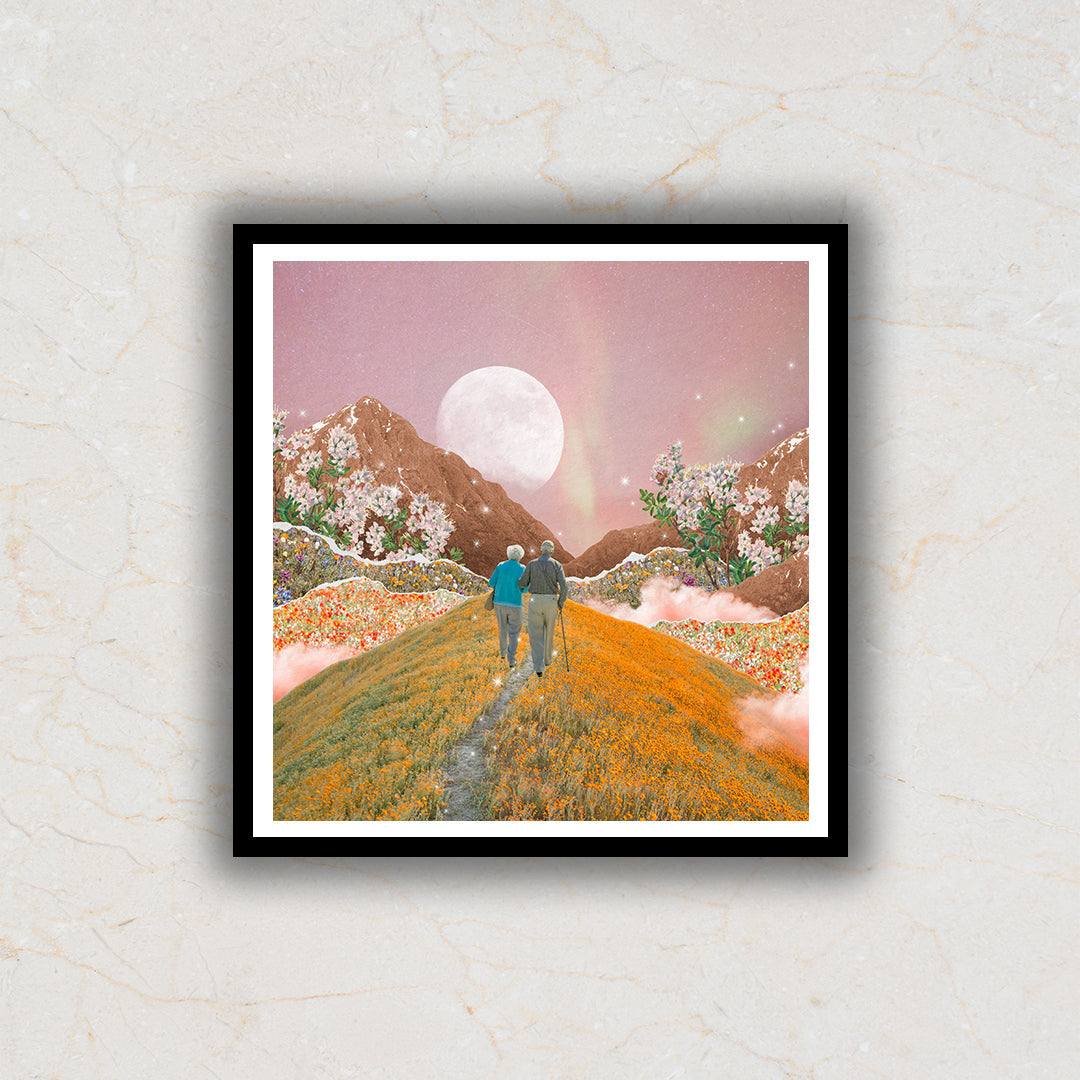 The Path to Forever illustration Art painting