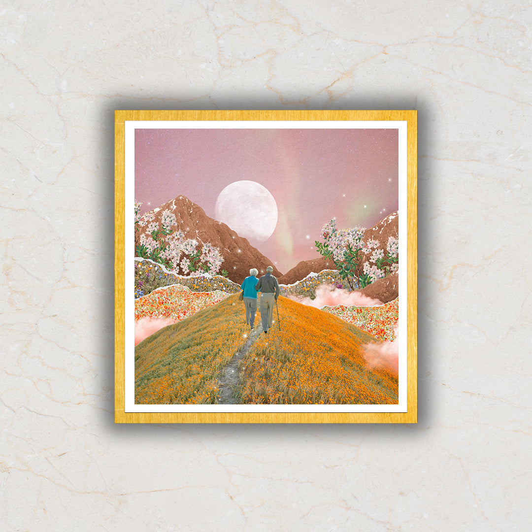 The Path to Forever illustration Art painting