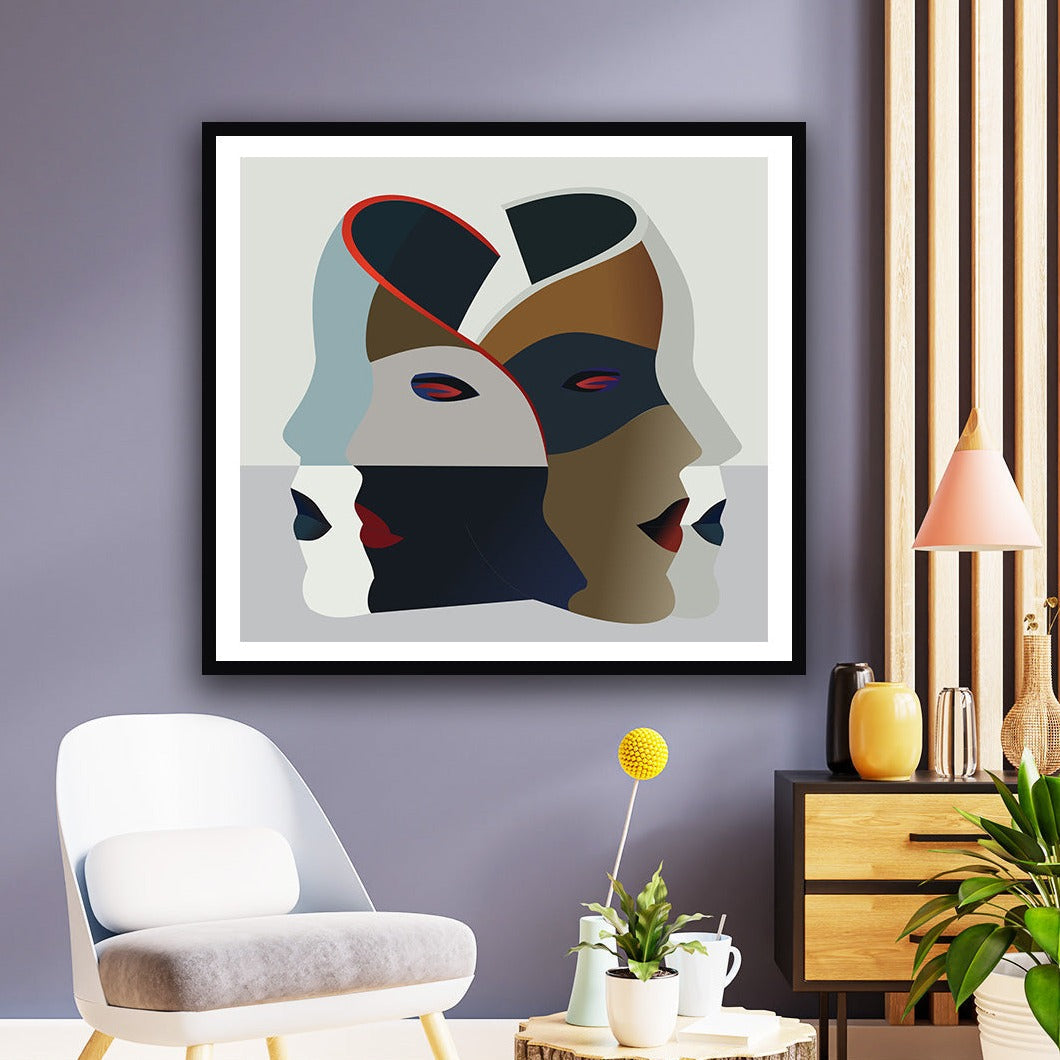 The Story Within bstract Art Painting For Home Wall Art Decor