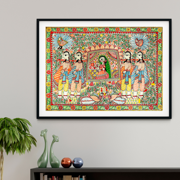 Doli Madhubani Painting 1