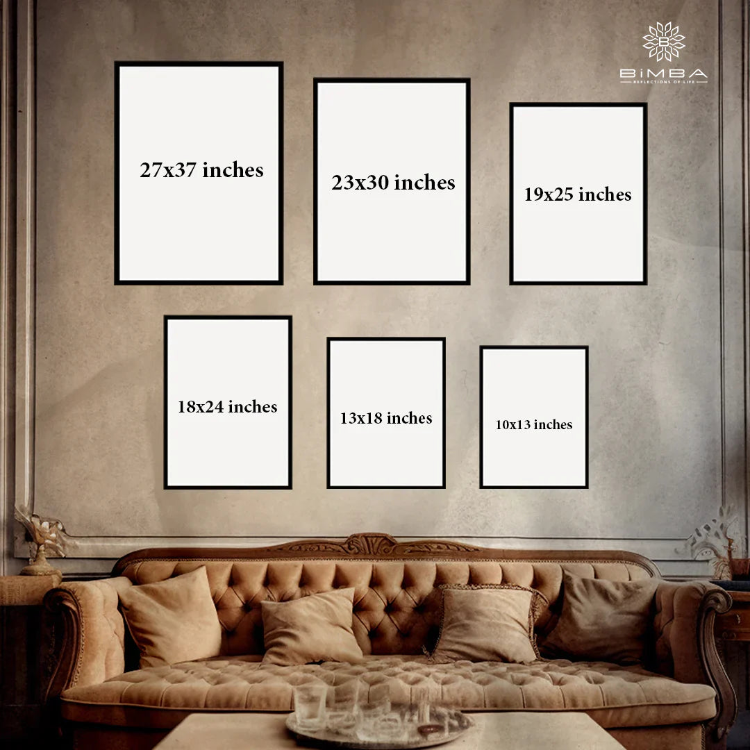 Colaba Houses Painting Artwork By Bharat For Home Wall